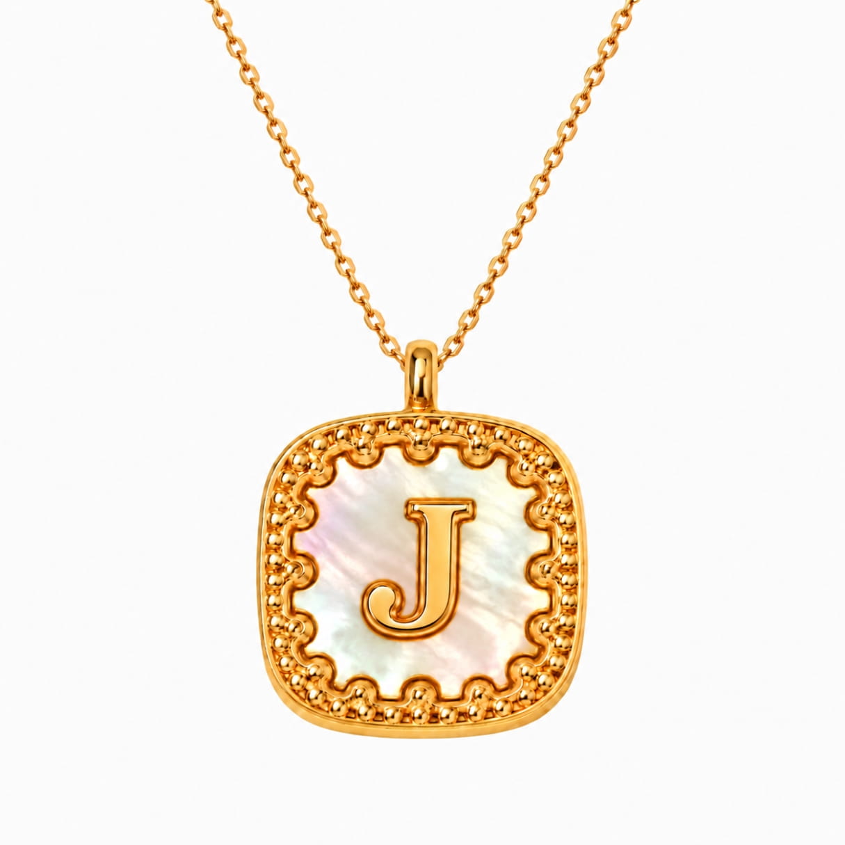 Alphabet Charms Necklace