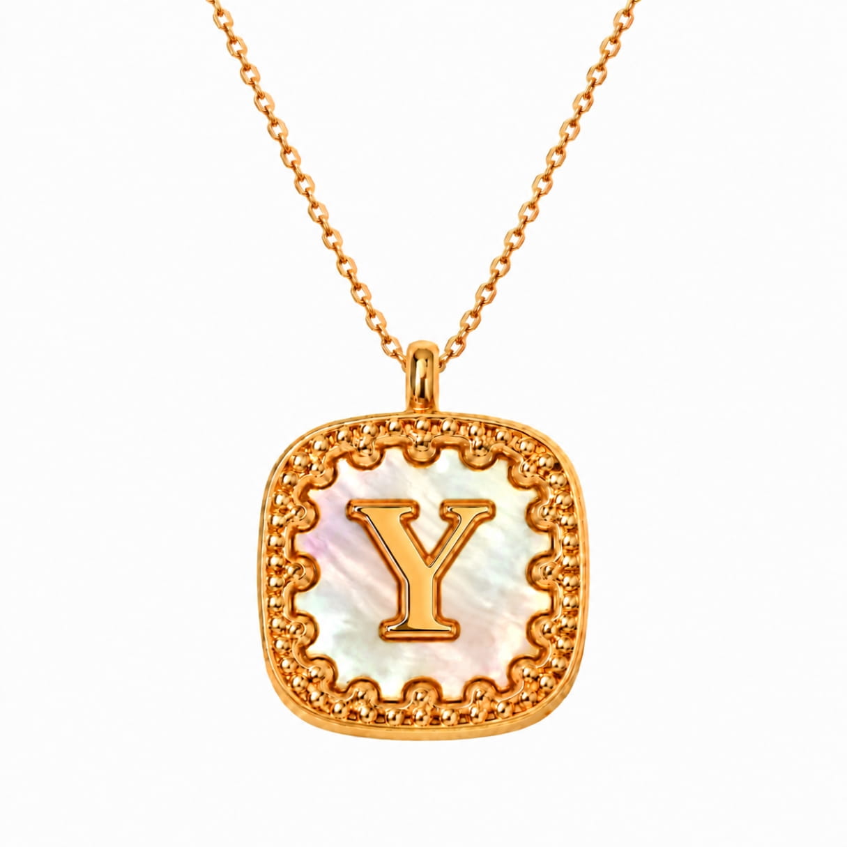 Alphabet Charms Necklace