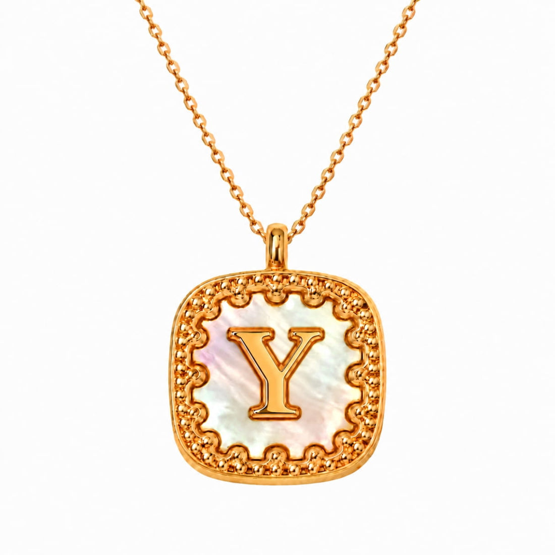 Alphabet Charms Necklace