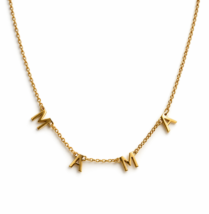 The Mama Spaced  Necklace