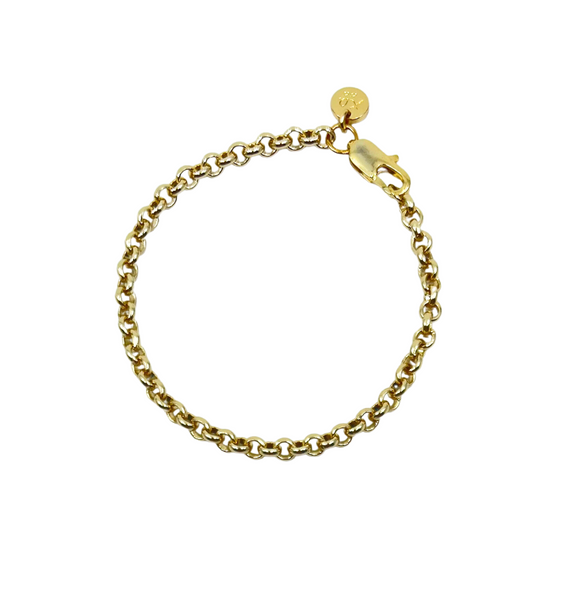 The Round Cable Link Bracelet