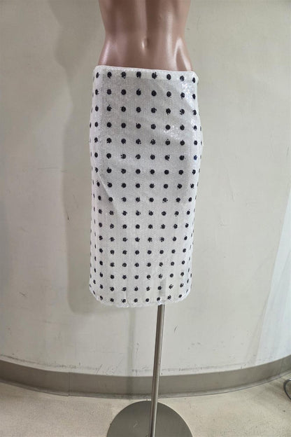 Crochet Mesh Pencil Skirt