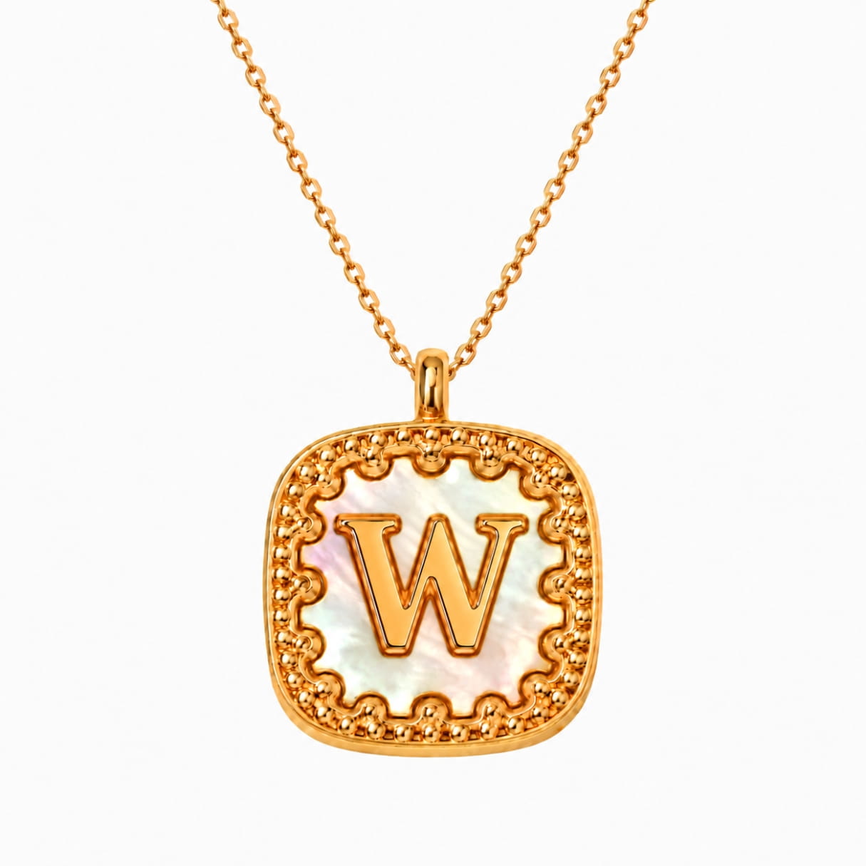 Alphabet Charms Necklace