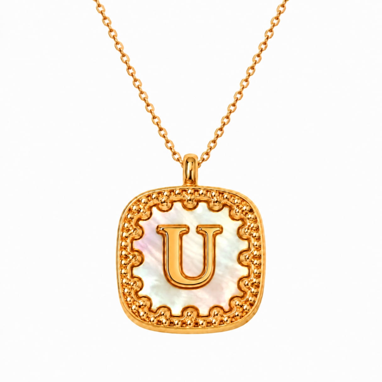 Alphabet Charms Necklace