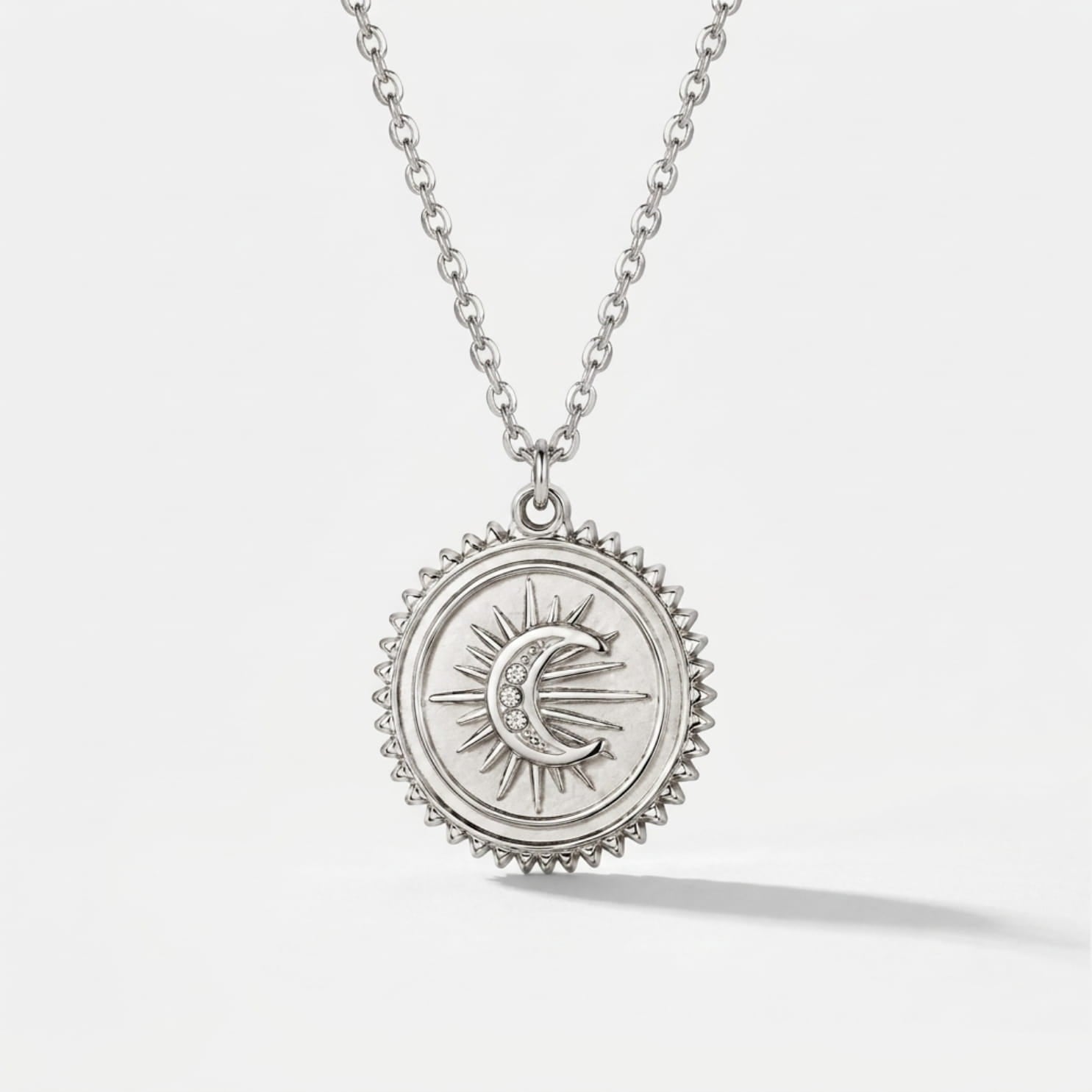 Silver Charms Necklace
