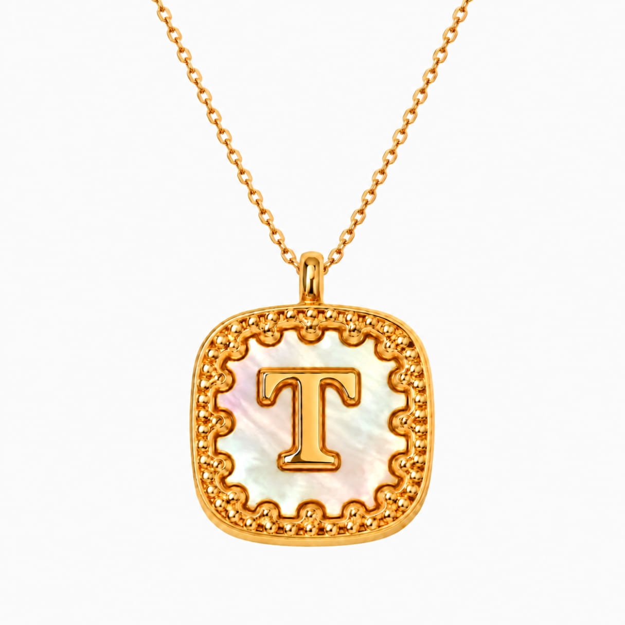 Alphabet Charms Necklace