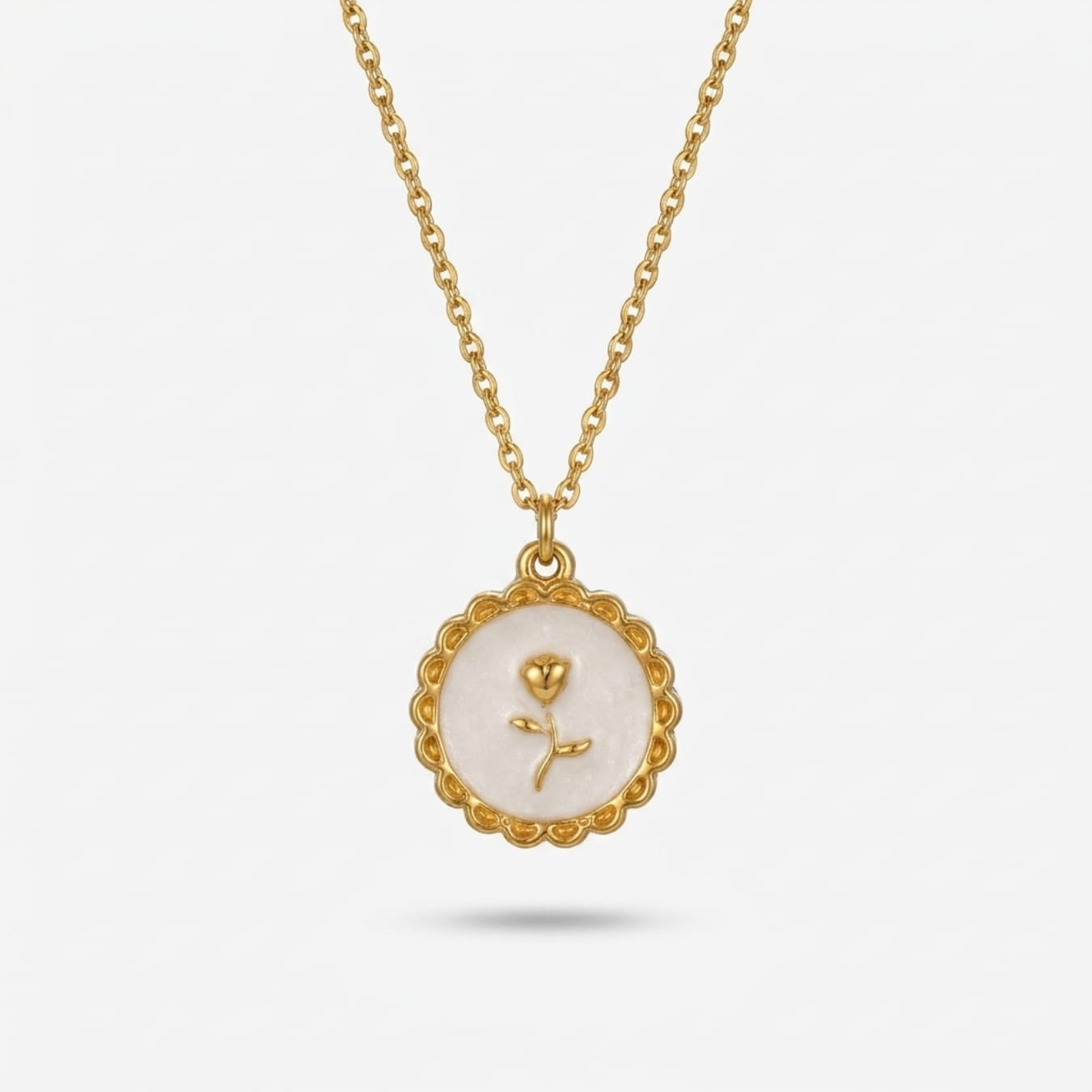 Flower Charms Necklace
