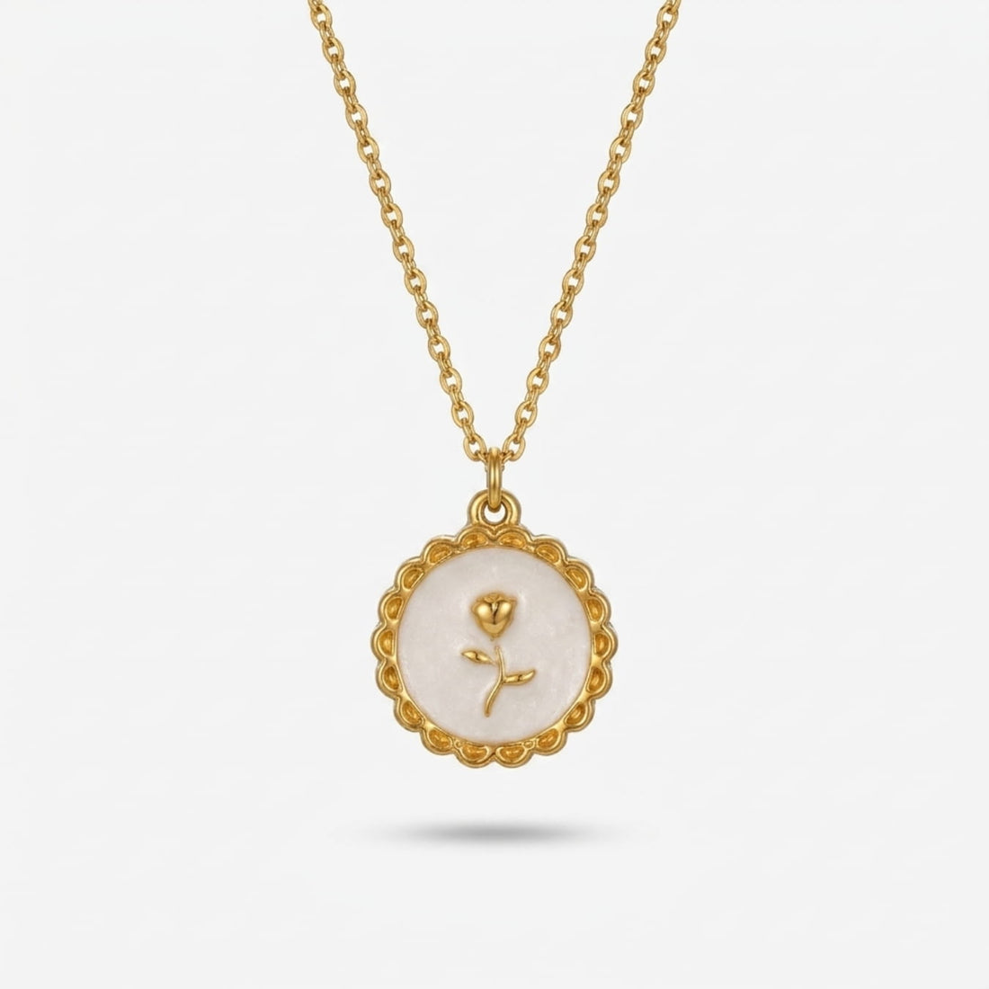 Flower Charms Necklace
