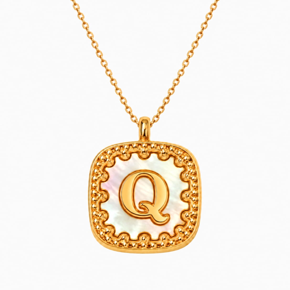 Alphabet Charms Necklace