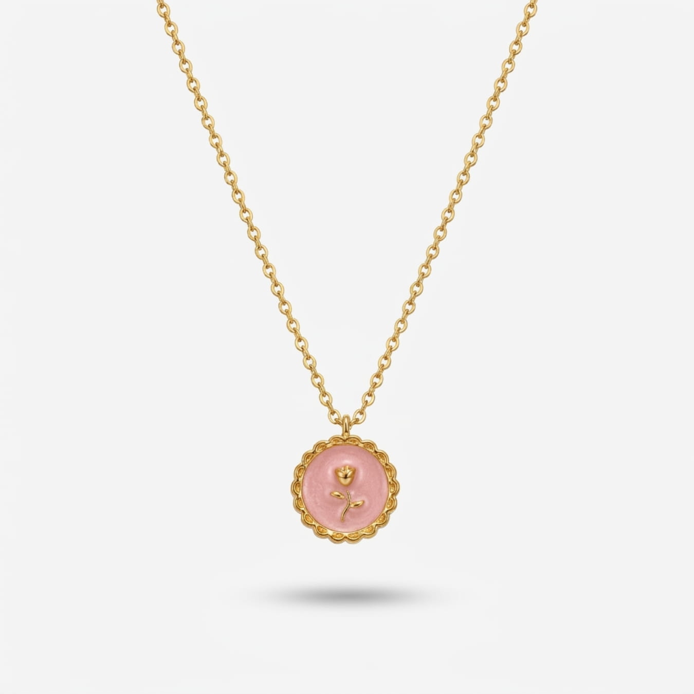Flower Charms Necklace