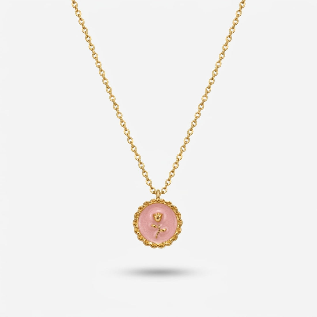 Flower Charms Necklace