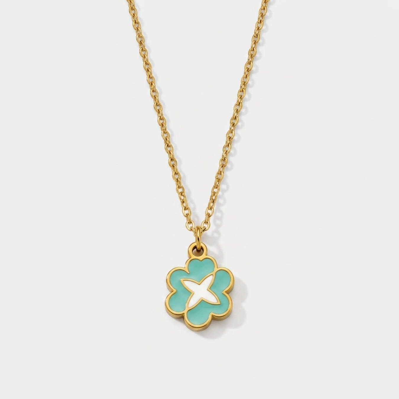 Flower Charms Necklace