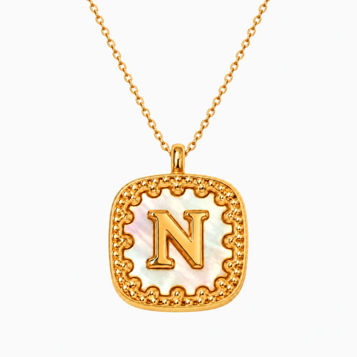 Alphabet Charms Necklace