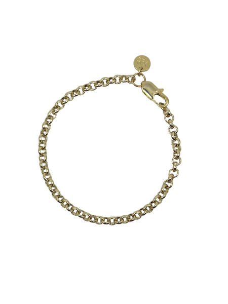 The Round Cable Link Bracelet