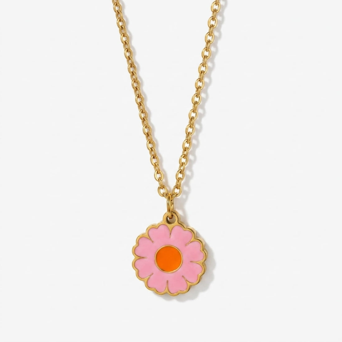 Flower Charms Necklace