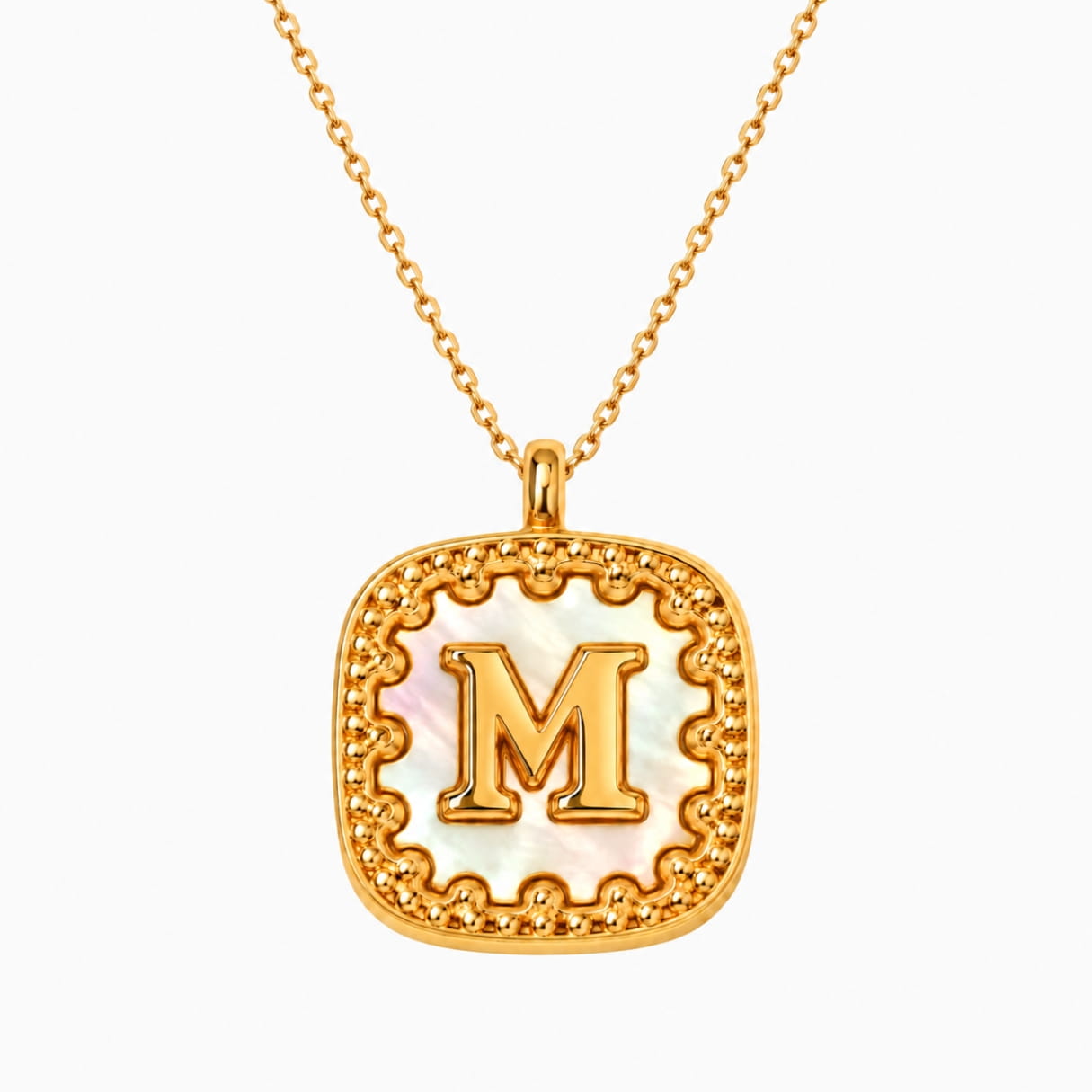 Alphabet Charms Necklace