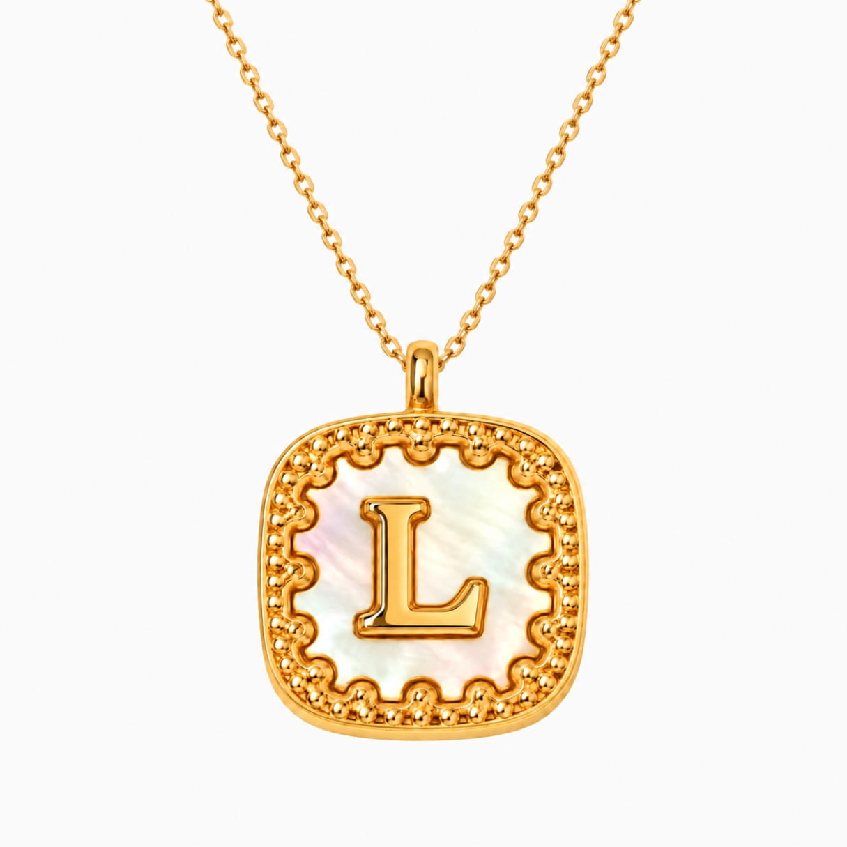 Alphabet Charms Necklace