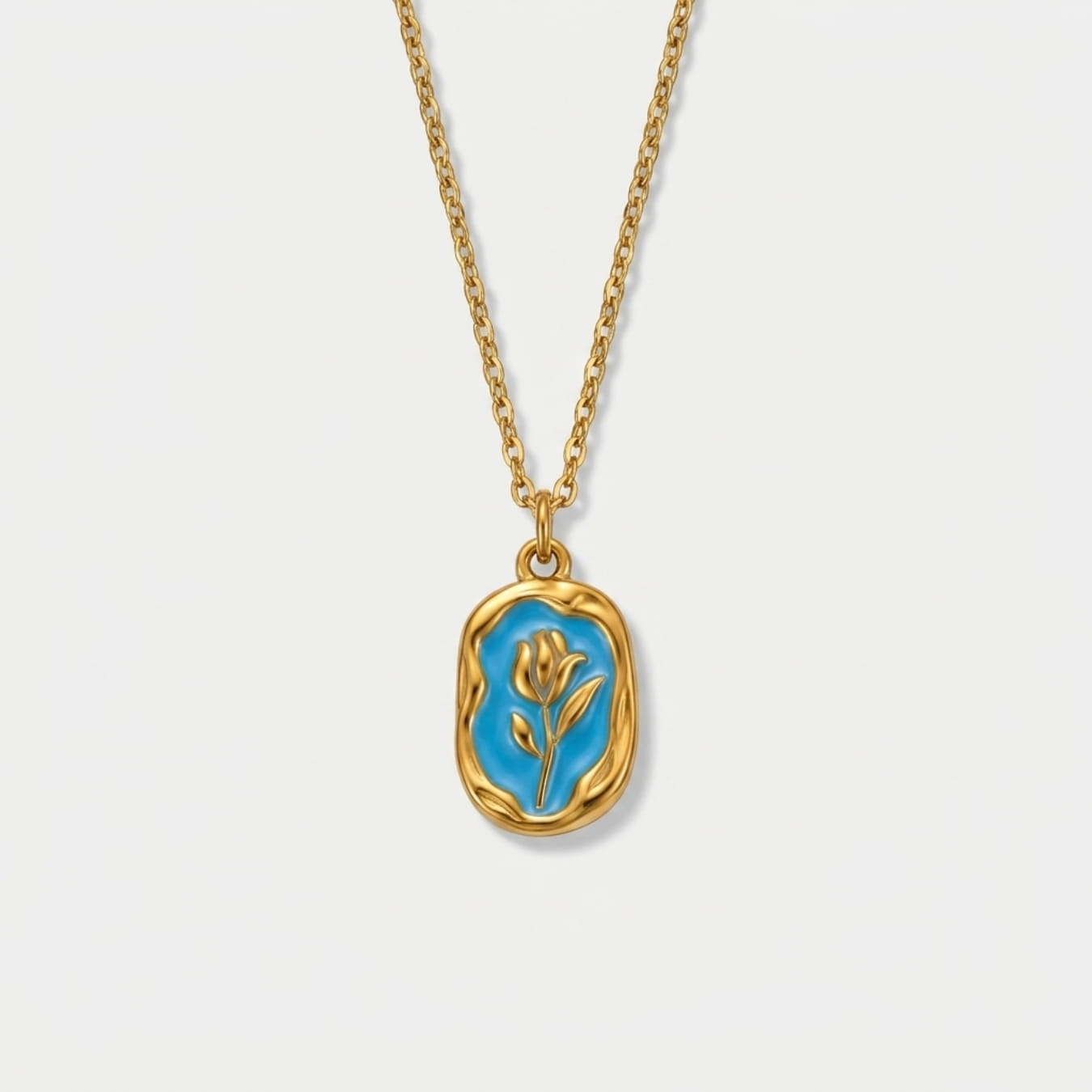 Flower Charms Necklace