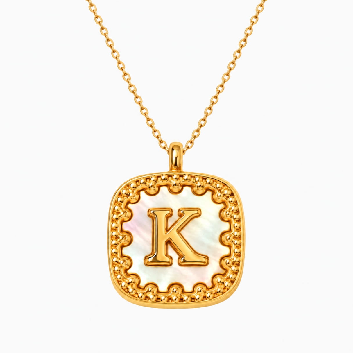 Alphabet Charms Necklace