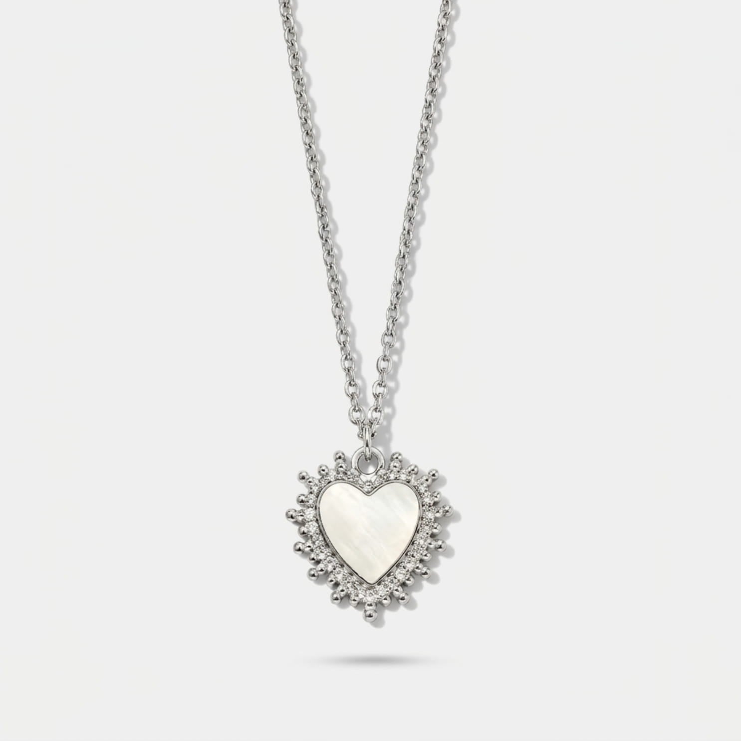 Silver Charms Necklace