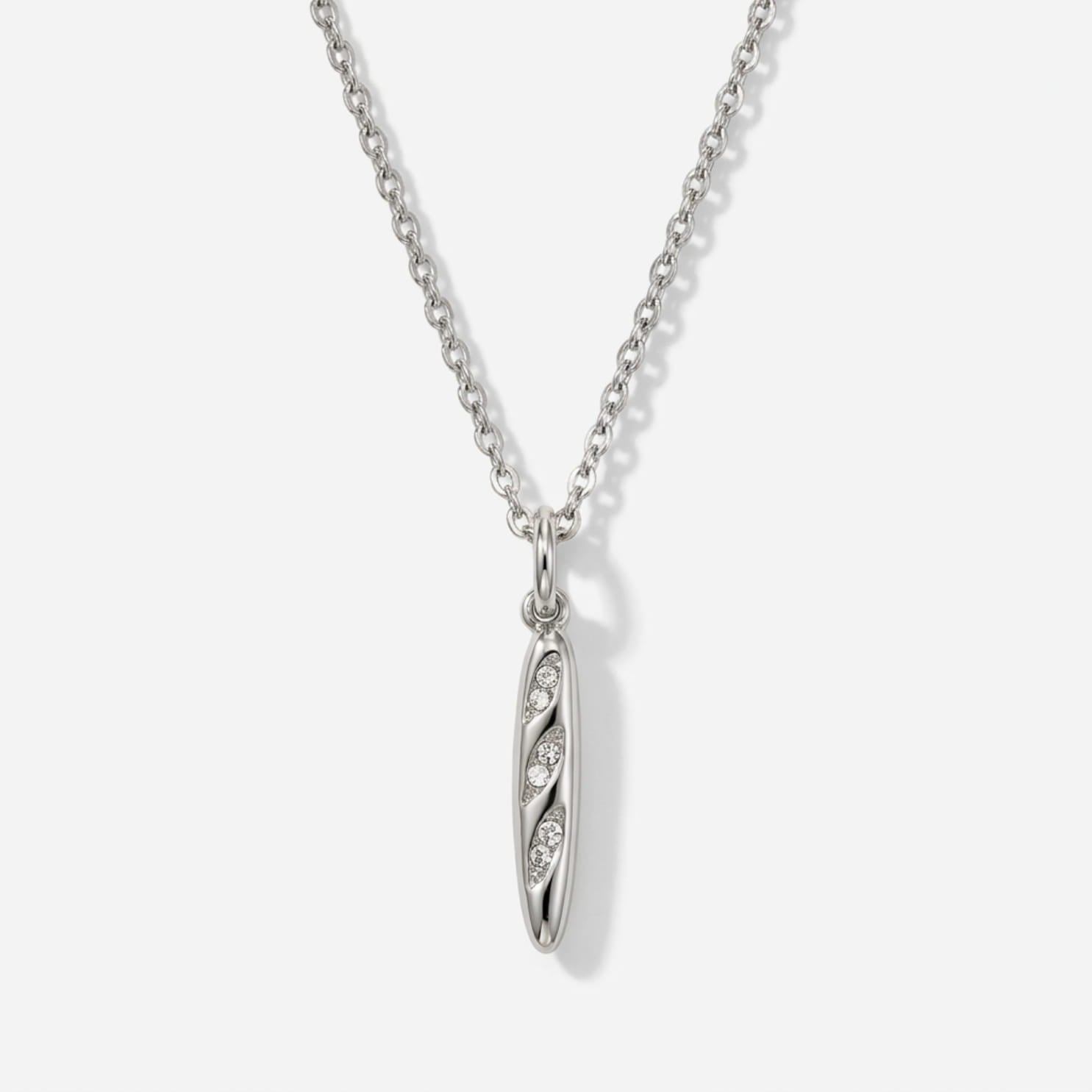 Silver Charms Necklace