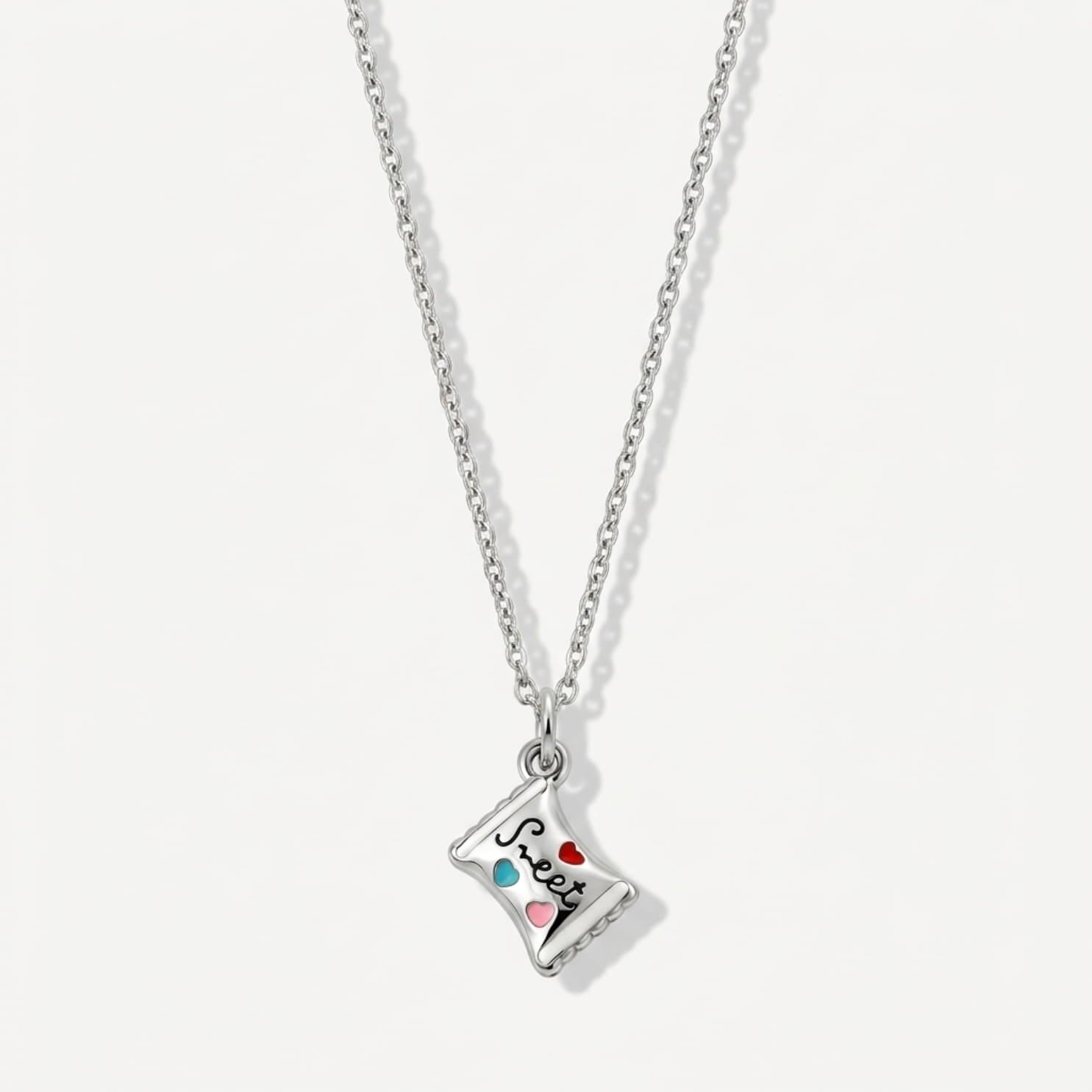 Silver Charms Necklace