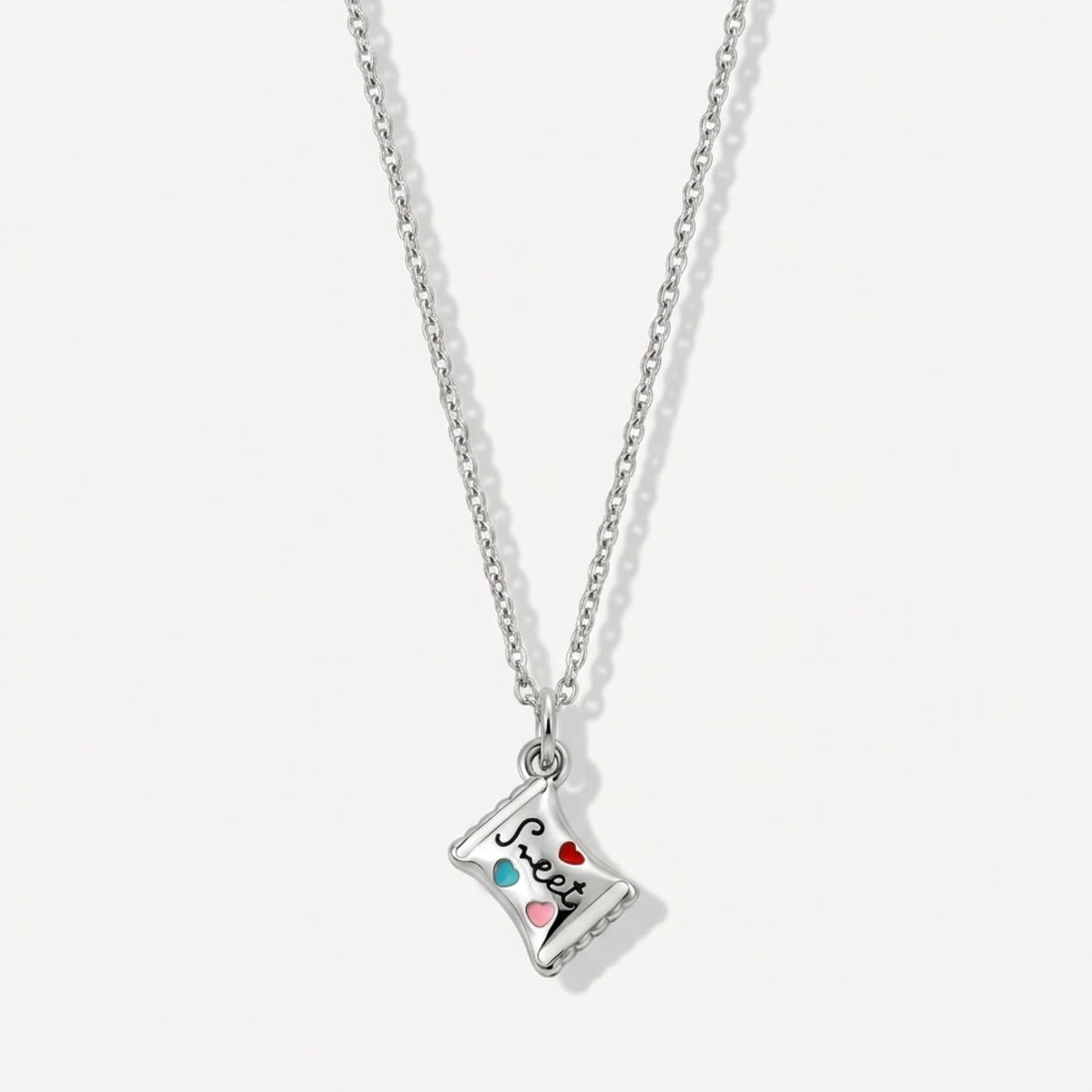 Silver Charms Necklace