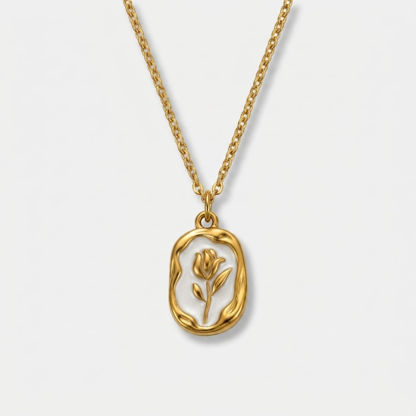 Flower Charms Necklace