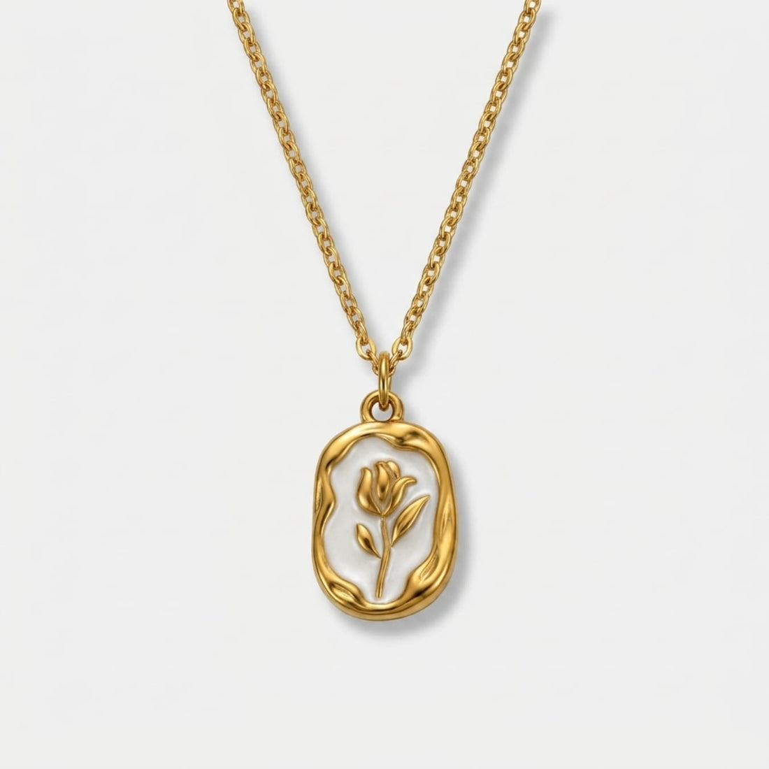 Flower Charms Necklace