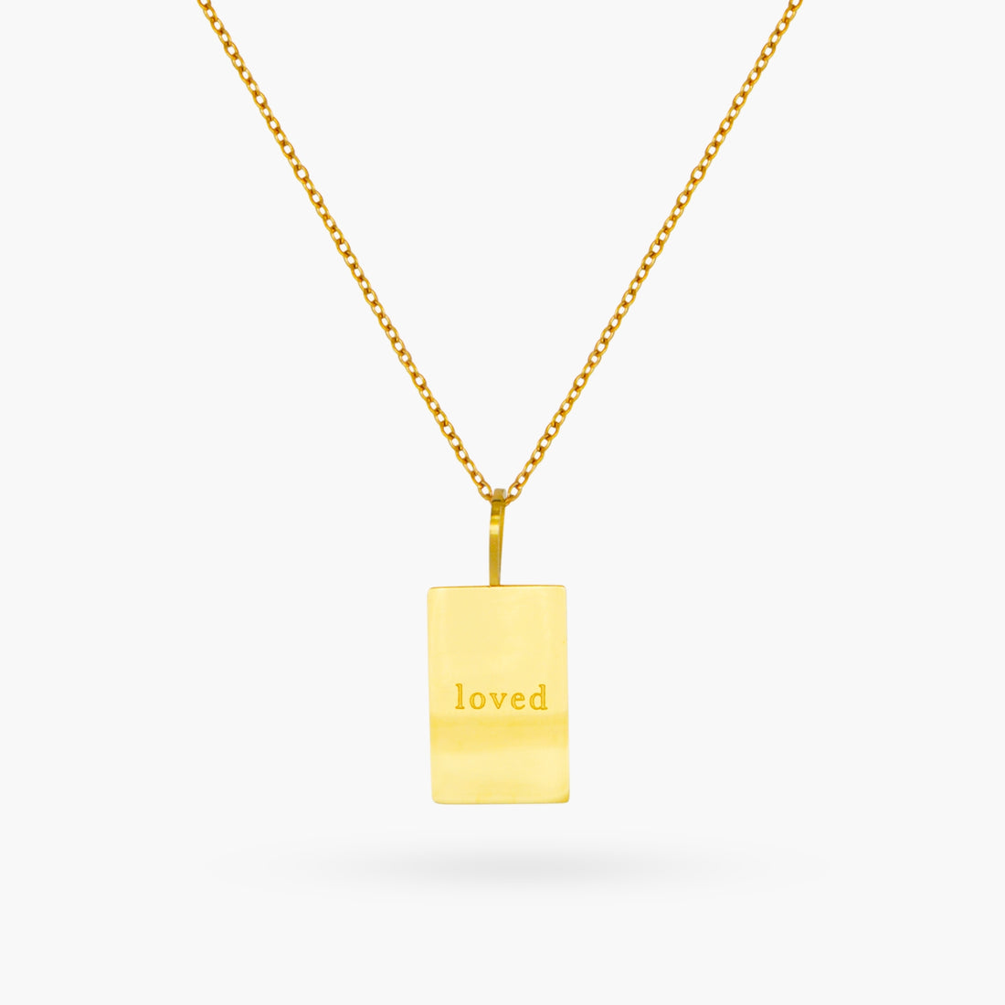 The Loved Tag Necklace