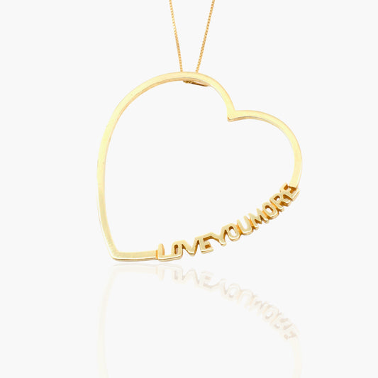 Lucy Love Necklace in 10K & 14K Gold