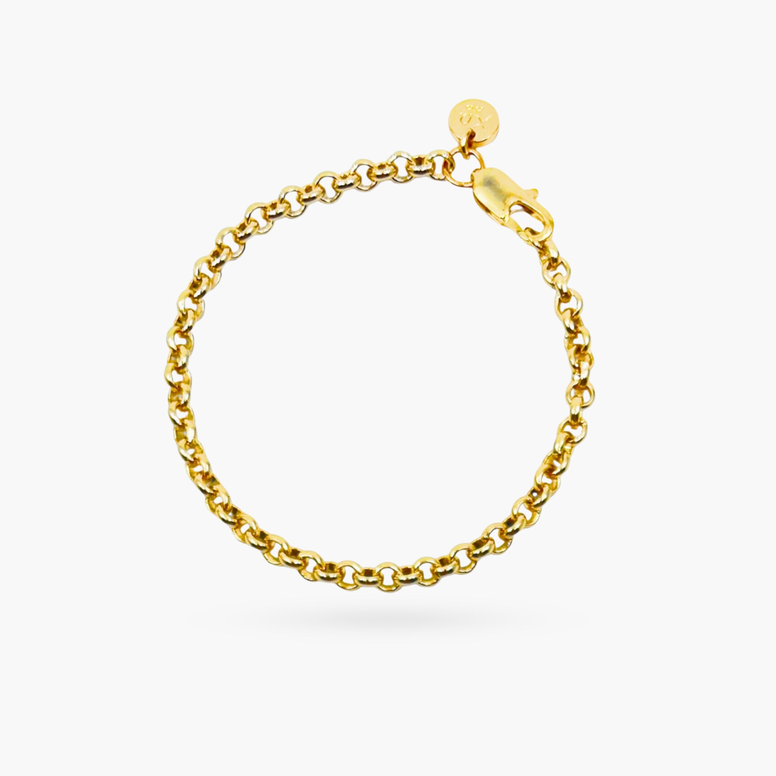 The Round Cable Link Bracelet