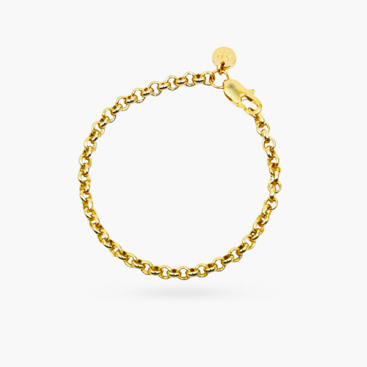 The Round Cable Link Bracelet