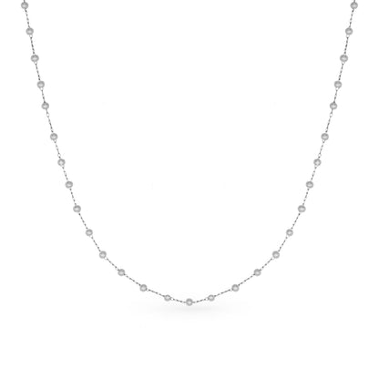 Dainty Pearl Short GG Necklace