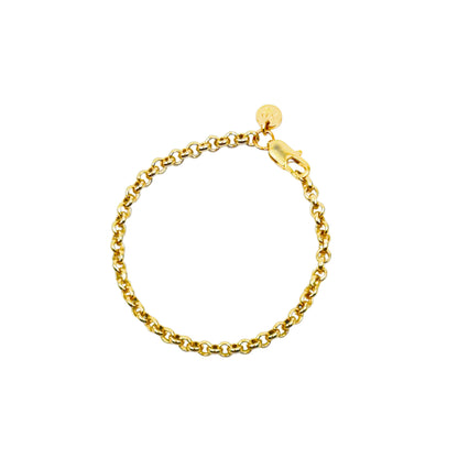 The Round Cable Link Bracelet