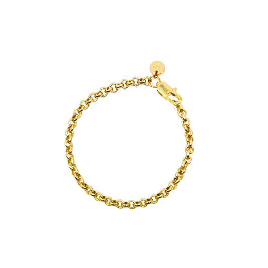 The Round Cable Link Bracelet