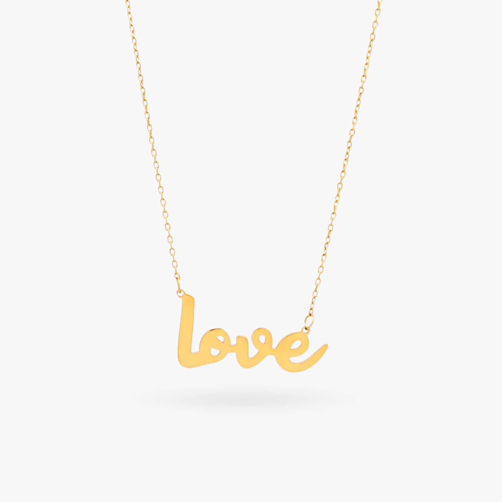 Brand Love Horizontal Necklace