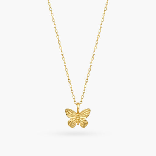Butterfly Gold Necklace