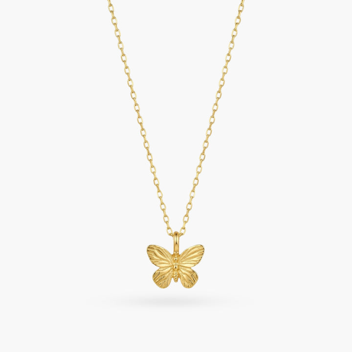 Butterfly Gold Necklace