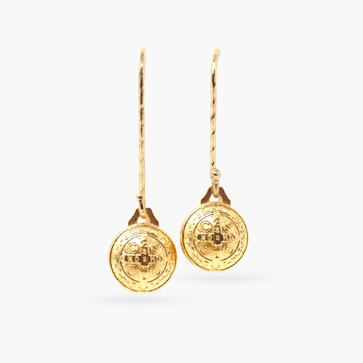 The St. Benedict Gold Earrings