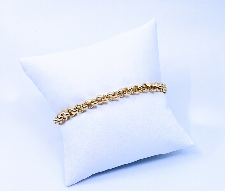 The Round Cable Link Bracelet