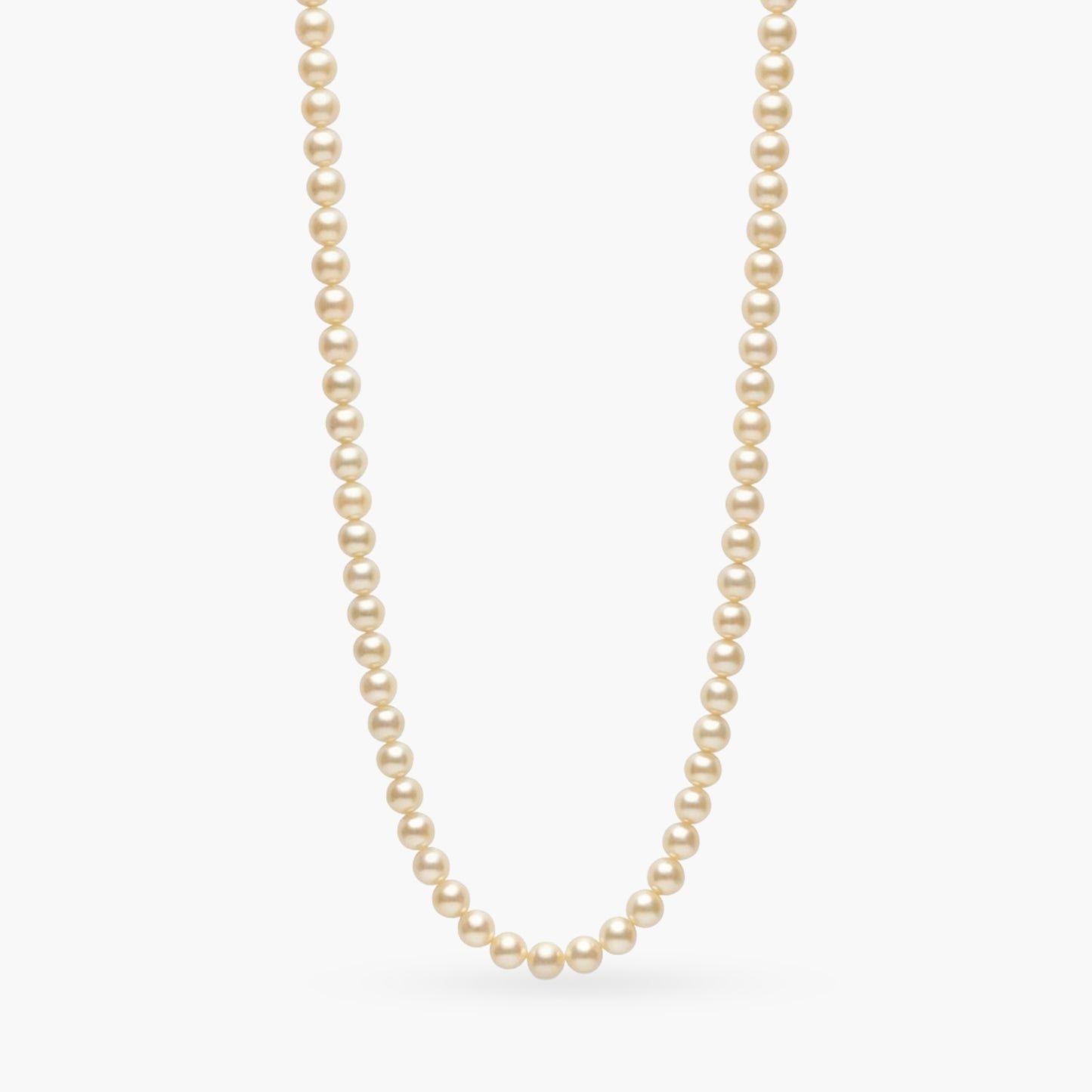 Small Pearly Necklace with Fish Charm