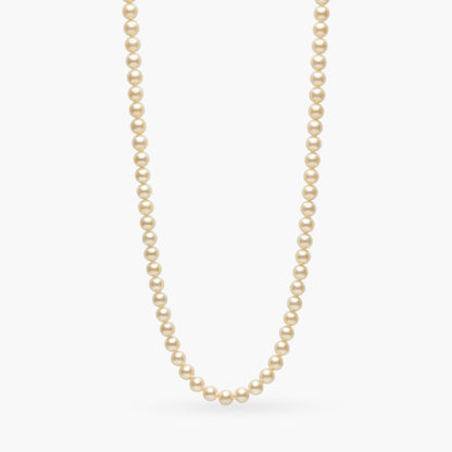 Small Pearly Necklace with Fish Charm