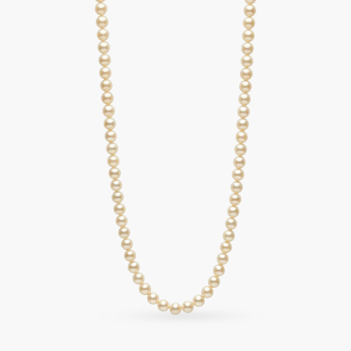Small Pearly Necklace with Fish Charm