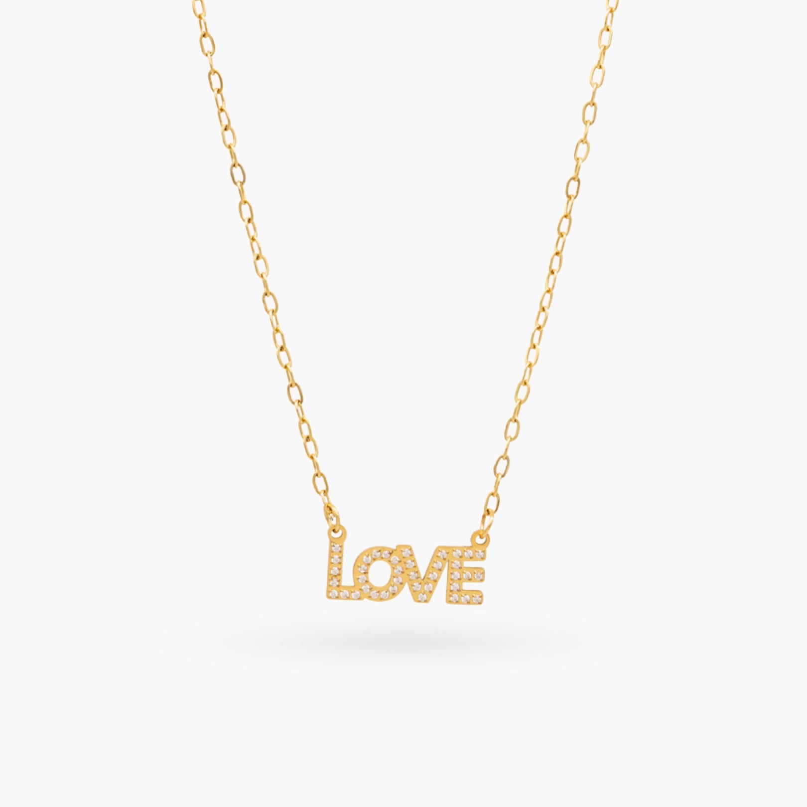 The Love Horizontal Necklace Bling