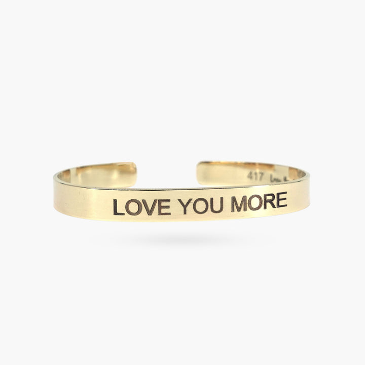 Benoit Love Cuff in 10kt & 14kt Gold