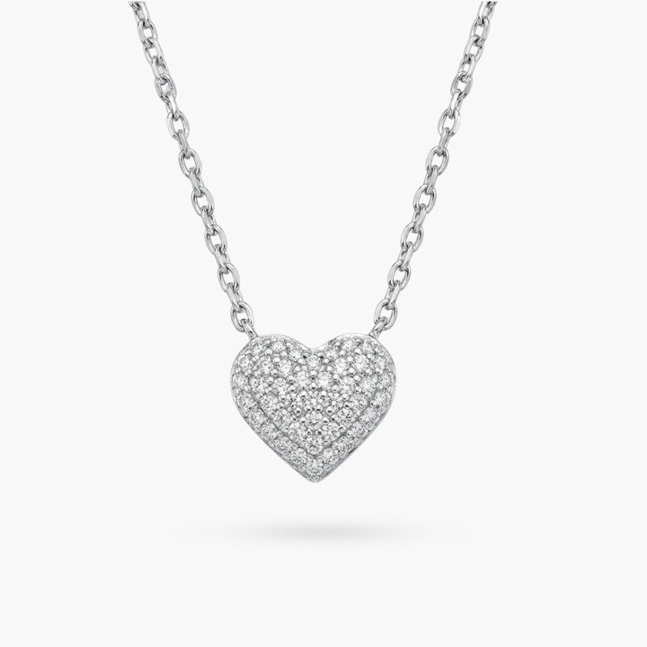 Icy Heart Necklace