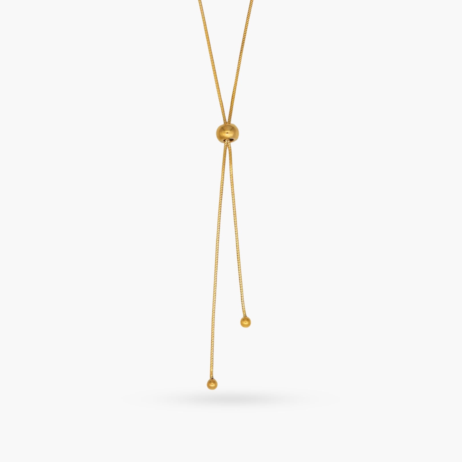 Gold Droplet Necklace