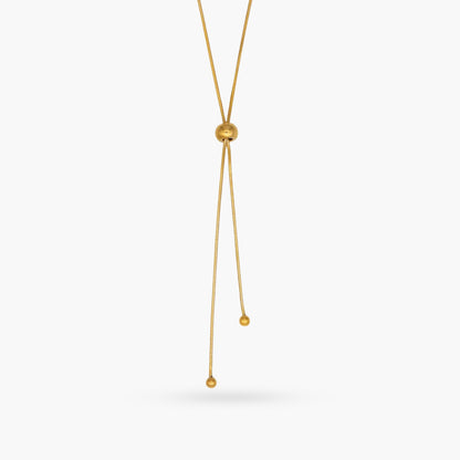 Gold Droplet Necklace