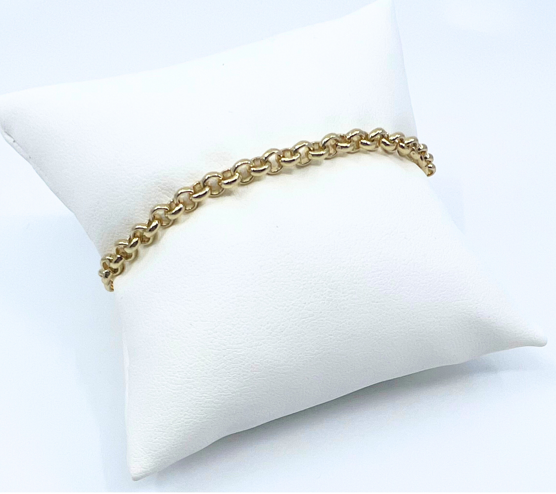 Chunky Rolo Cable Link Bracelet